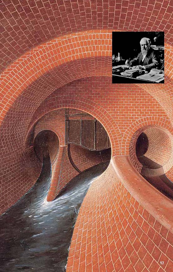1930年繪制的地下排水的示意圖