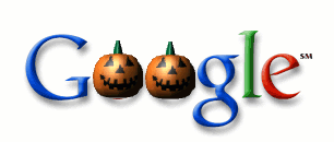 google halloween doodle logo 1999 GooglefʥLogop1999~2010