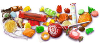 google halloween doodle logo 2009c GooglefʥLogop1999~2010