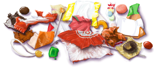 google halloween doodle logo 2009d GooglefʥLogop1999~2010