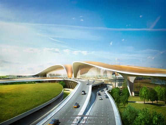 扎哈·哈迪德 北京新機場 T1航站樓 設計方案 巴黎機場集團