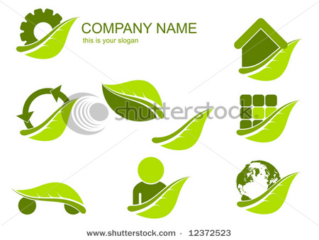 stock vector ecology logo set _R၆l(f)ƷS볭u(zhng)h