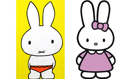 Miffy and Cathy the rabbi 006 Hello KittyCathymԺöMiffy֙