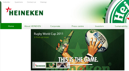 HEINEKEN company logo change 01 ϲ˾I(y)R