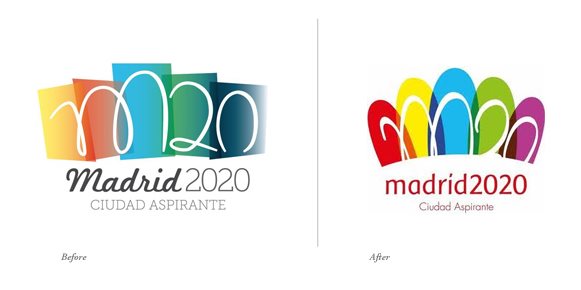 madrid2020 bid logos R﹫k2020W\(yn)(hu)(bio)־