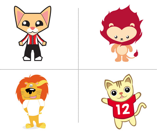 Singapore 2012 National Games emblem and mascot 06 ¼׌ȫ\ӕպͼt