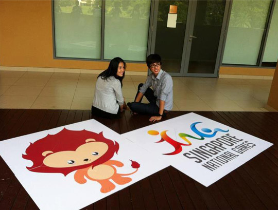 Singapore 2012 National Games emblem and mascot 07 ¼׌ȫ\ӕպͼt