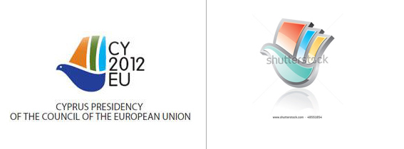 Cyprus EU presidency logo controvesory ·˹2012°Wֵ݆ϯLogo 
