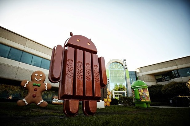 android kitkat logo 3 ־Android 4.4_l̖ȸKitKat