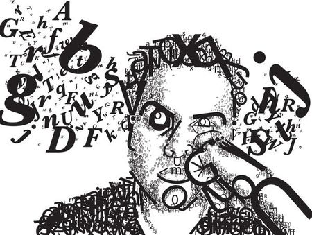 ҕXˇg ҕX_ OӋTypographic Portrait by PopeyeFrancom 50 